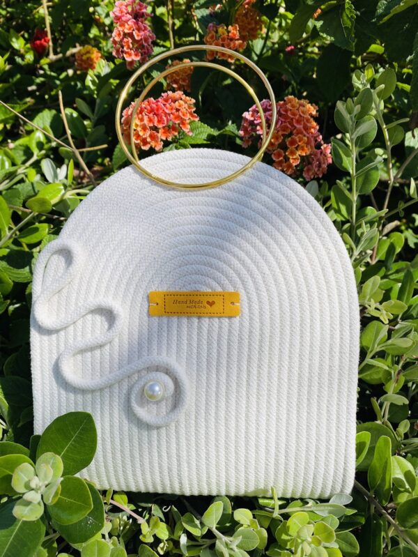 Bolso de mano - Blanca - Imagen 3