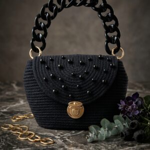 Bolso Noche Azabache - lujo sostenible con alma artesanal