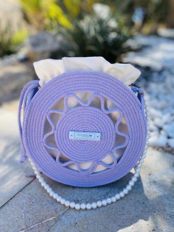Bolso bandolera - Lavanda - Imagen 3