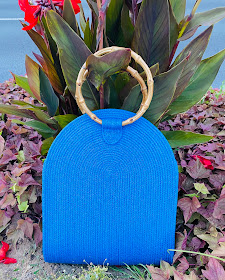 Bolso de mano - Azul Eléctrico - Imagen 4